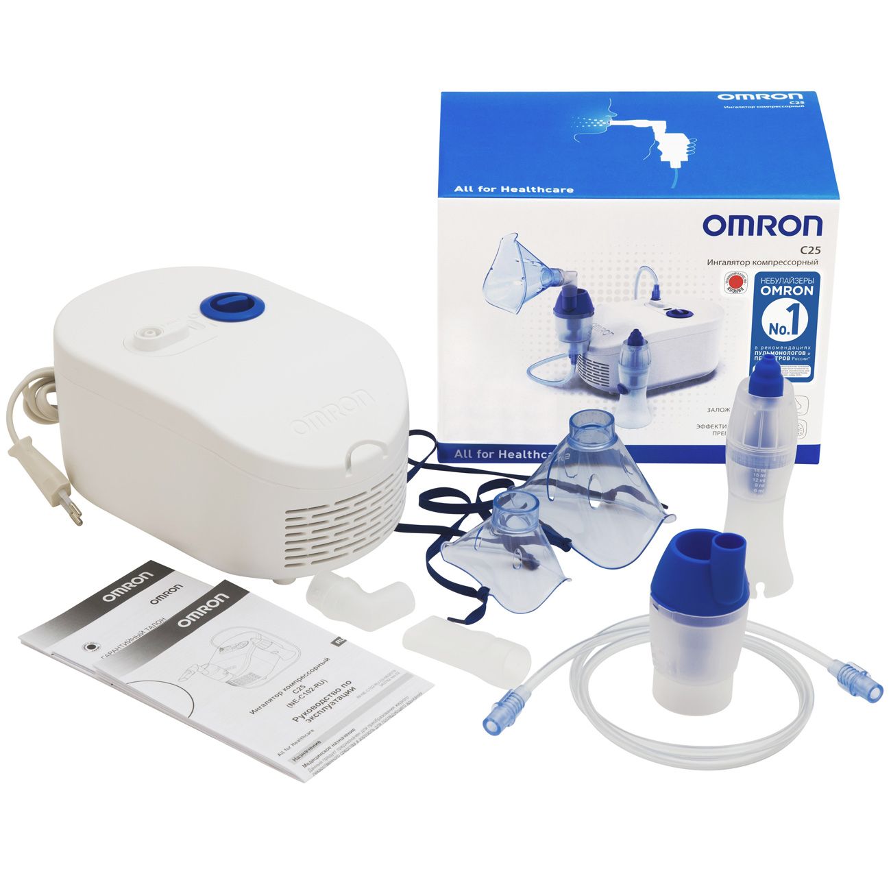 Ингалятор небулайзер OMRON C25 NE-C102-RU