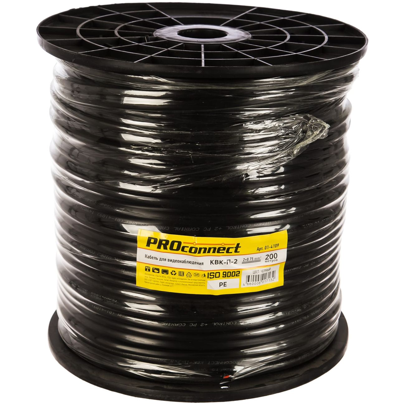 Изображение товара Кабель силовой Proconnect КВК-П-2 +2x0.75 кв мм (Cu/CCA), 200 м