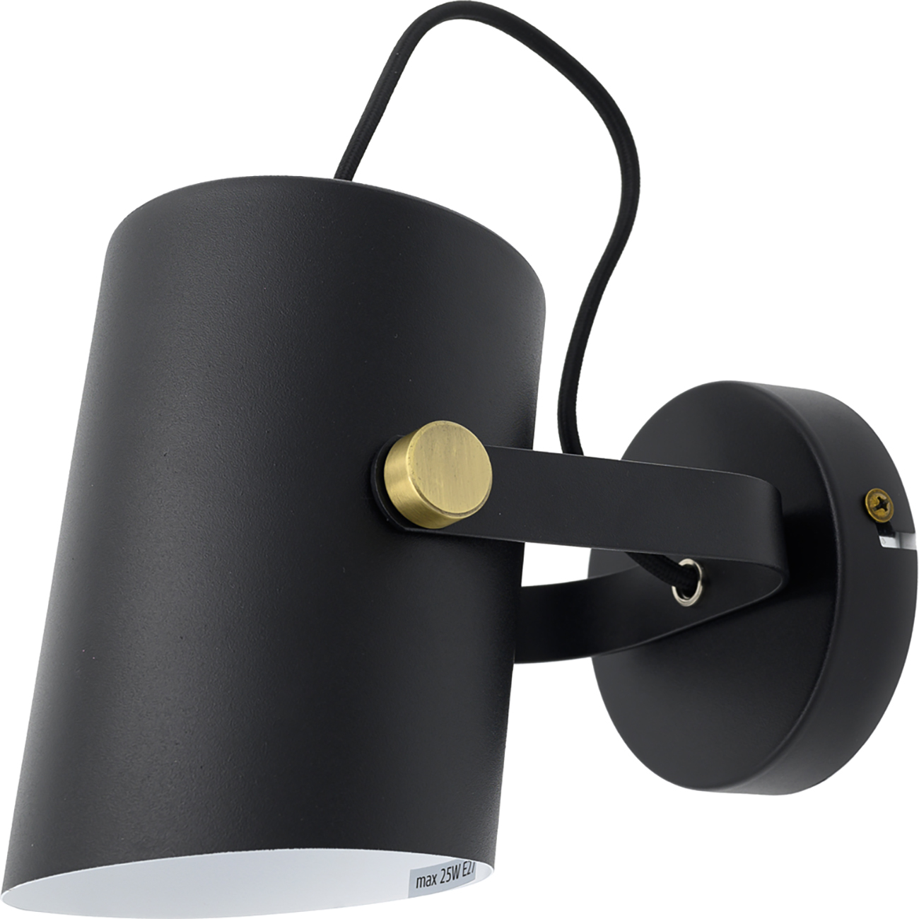 Изображение товара Светильник настенный ARTSTYLE HT-786BA черный/латунь металлический