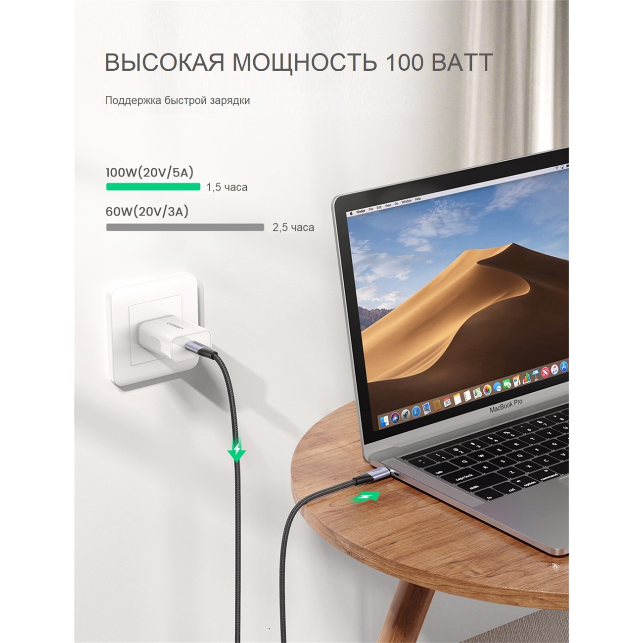 Купить Кабель USB Type-C uGreen 80150 в каталоге интернет магазина М.Видео  по выгодной цене с доставкой, отзывы, фотографии - Москва