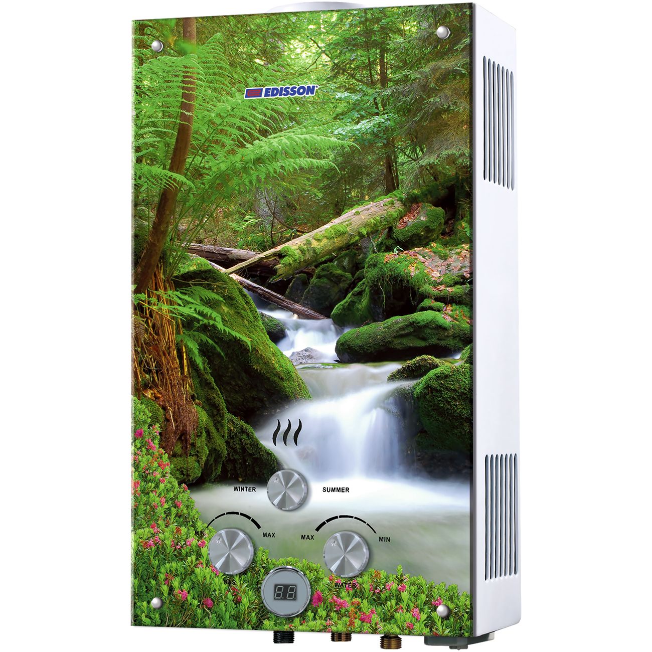 Изображение товара Водонагреватель газовый проточный Edisson F 20 GD лес