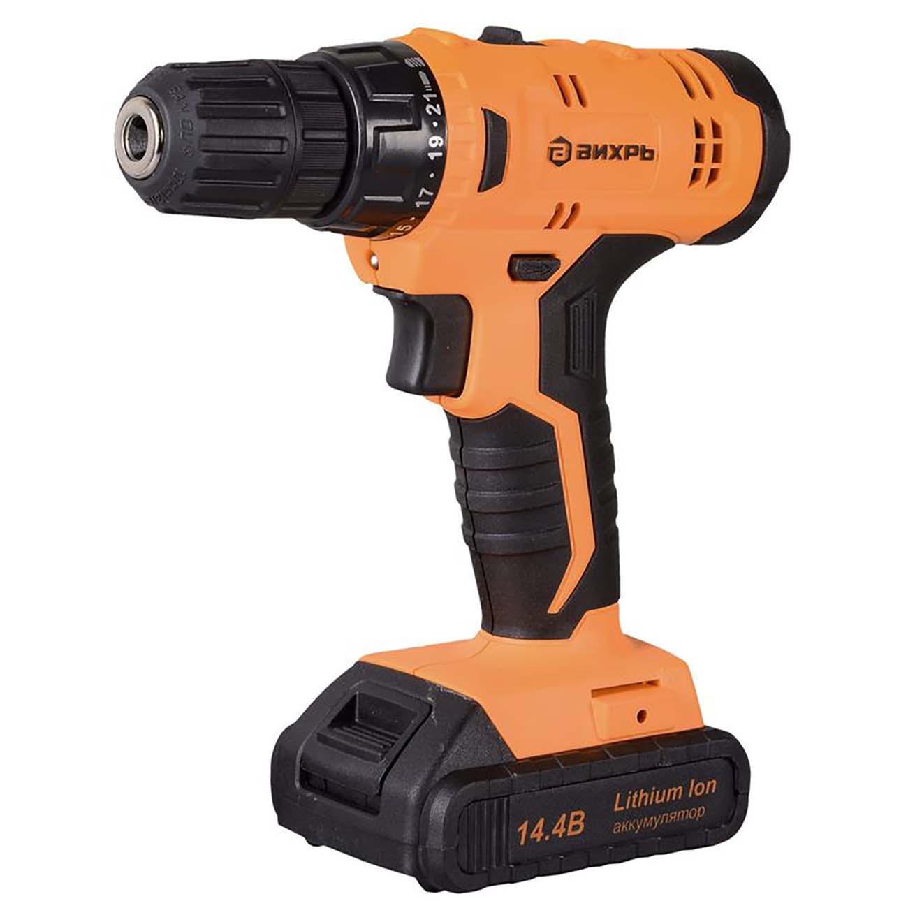 Изображение товара Шуруповерт аккумуляторный Вихрь ДА-14.4Л-2