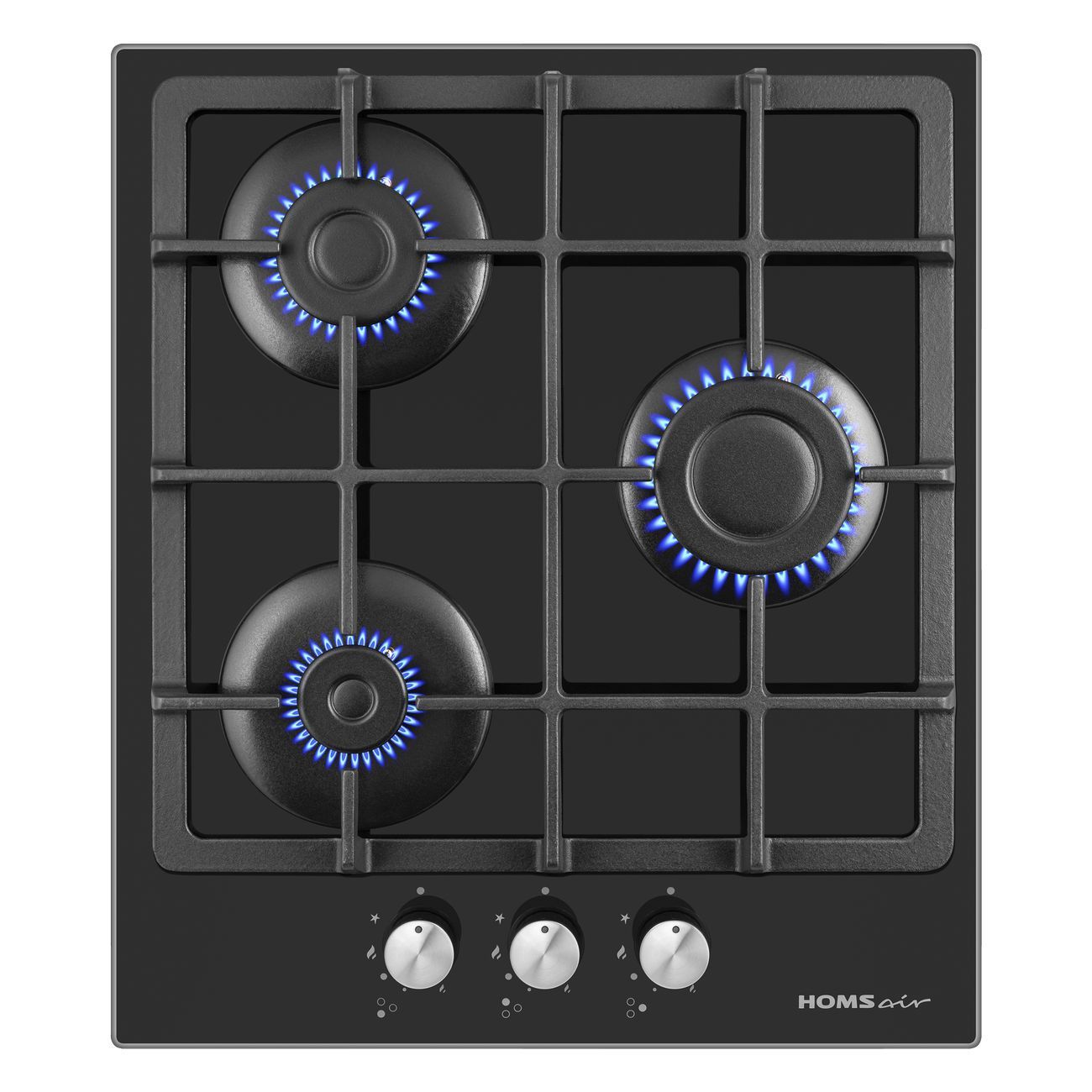 Изображение товара Встраиваемая модульная газовая панель независимая HOMSAir HGG433BK