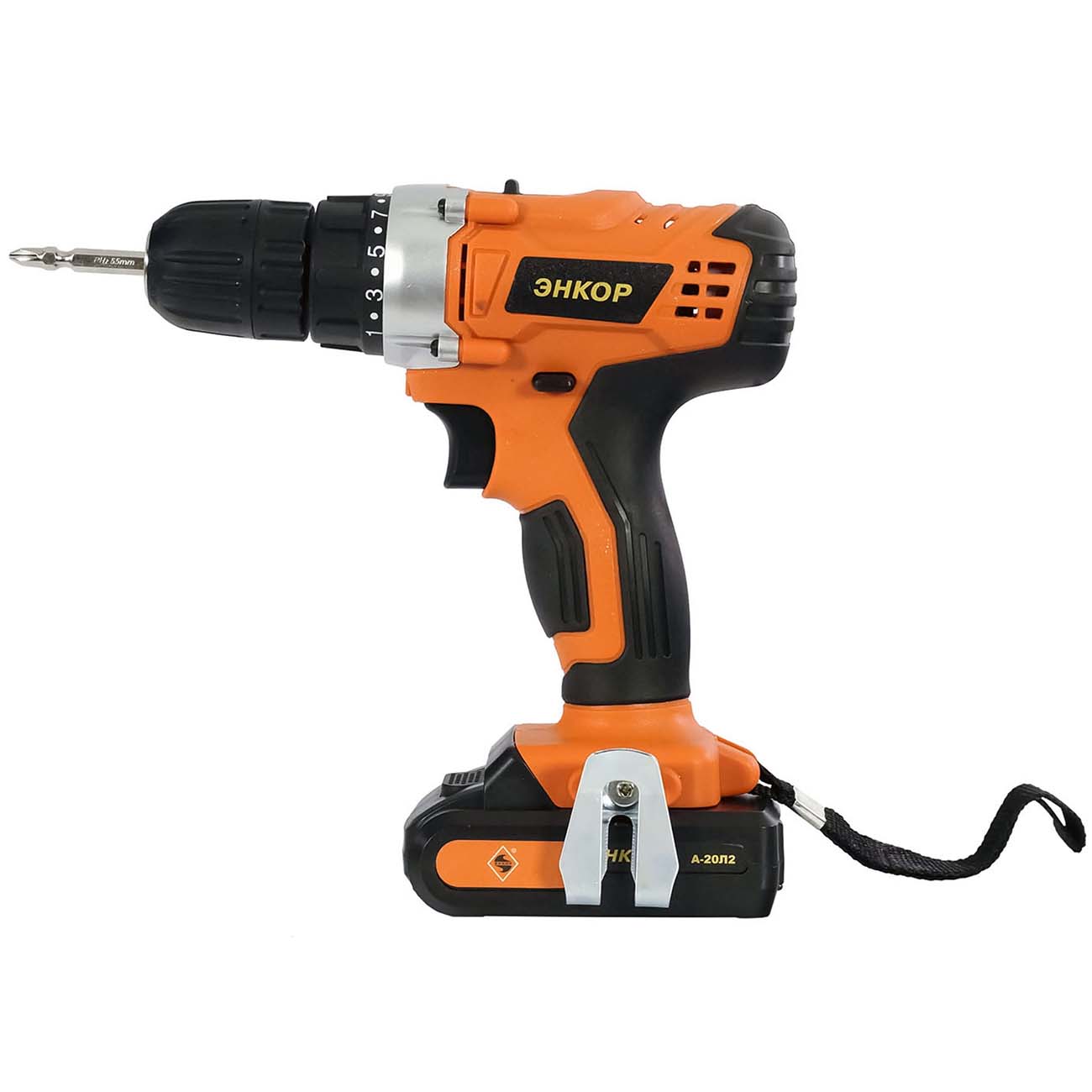 Изображение товара Шуруповерт аккумуляторный Энкор 20Л2 (50035)