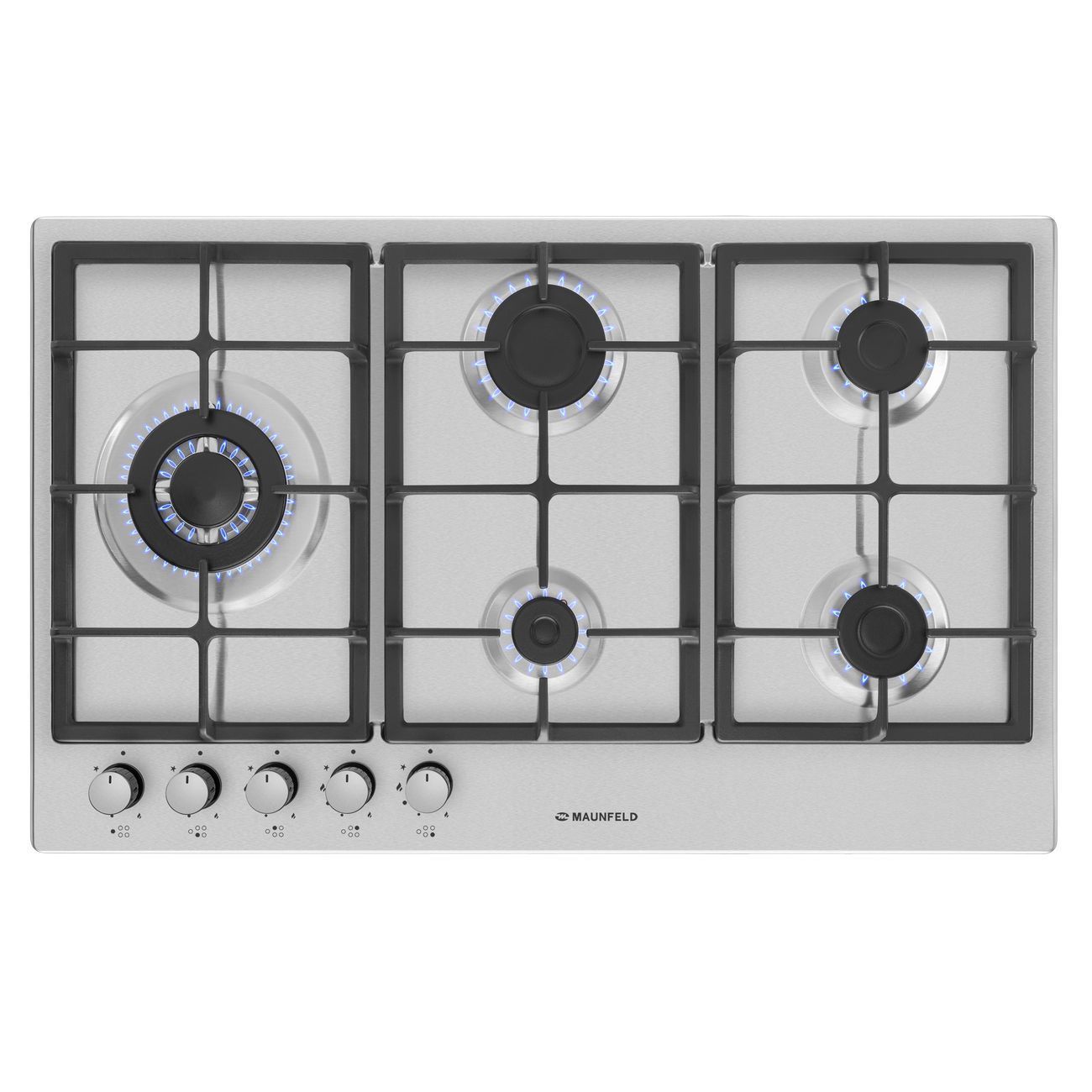 Изображение товара Встраиваемая газовая панель независимая Maunfeld EGHS.95.33CS/G
