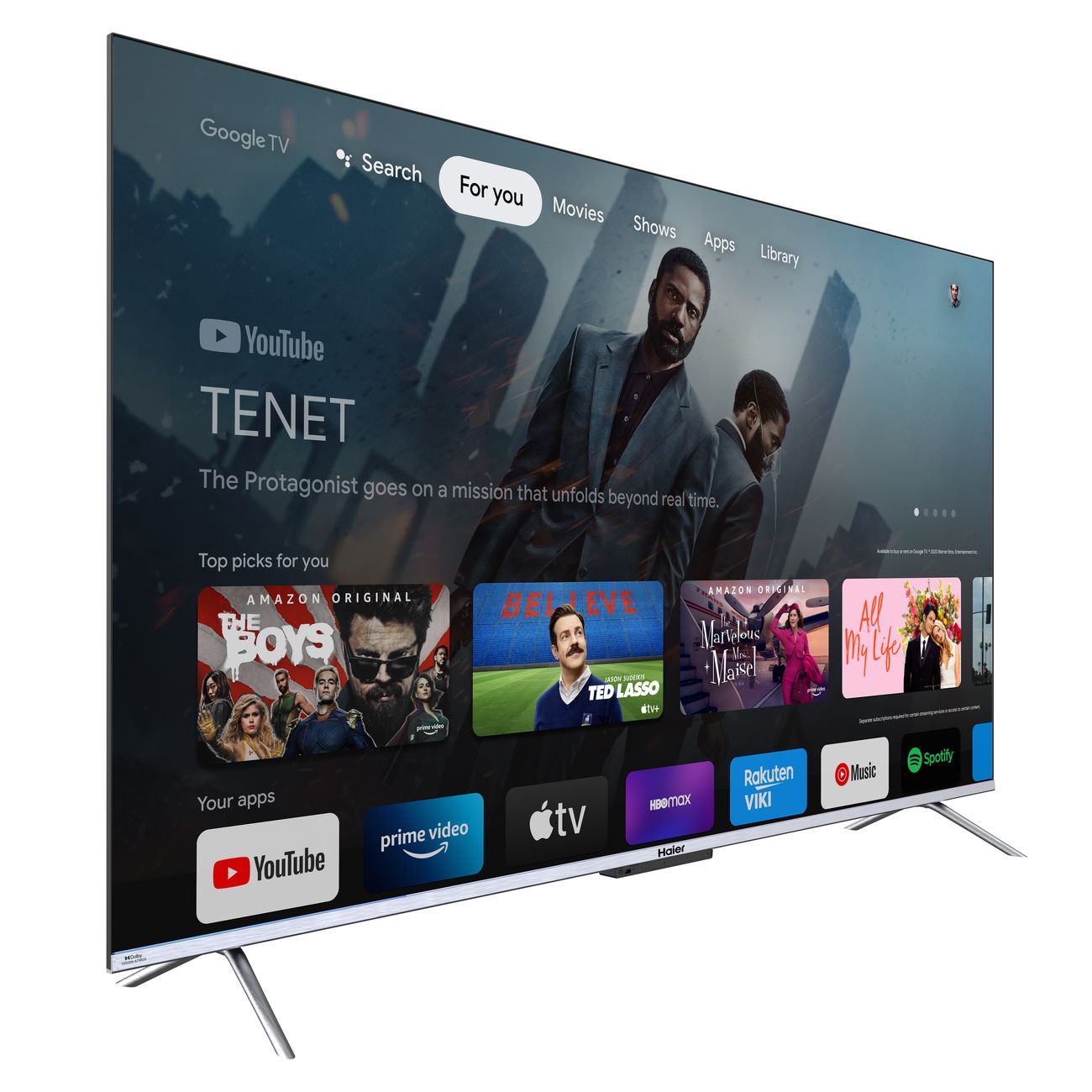 Телевизор Haier 55 Smart TV S3