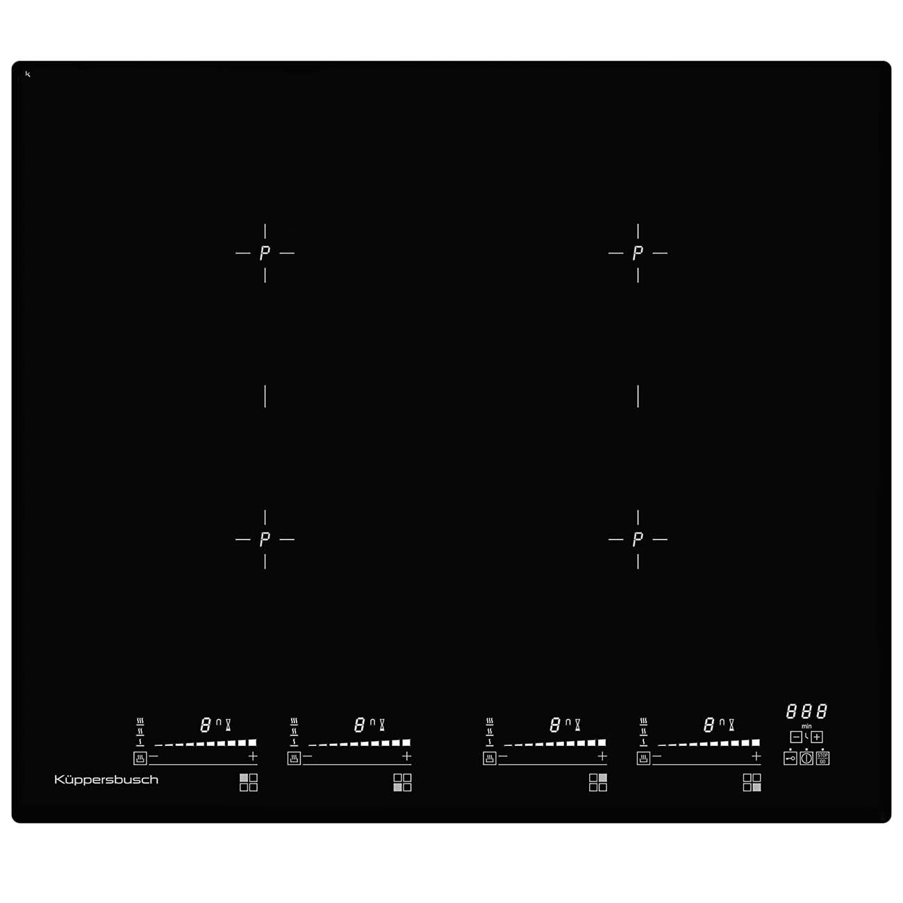 Изображение товара Встраиваемая индукционная панель независимая Kuppersbusch KI 6800.0 SR