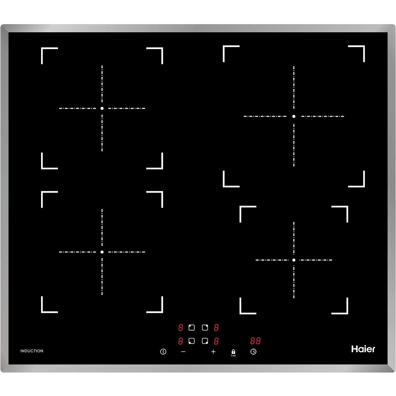 Изображение товара Встраиваемая индукционная панель независимая Haier HHY-Y64NFB