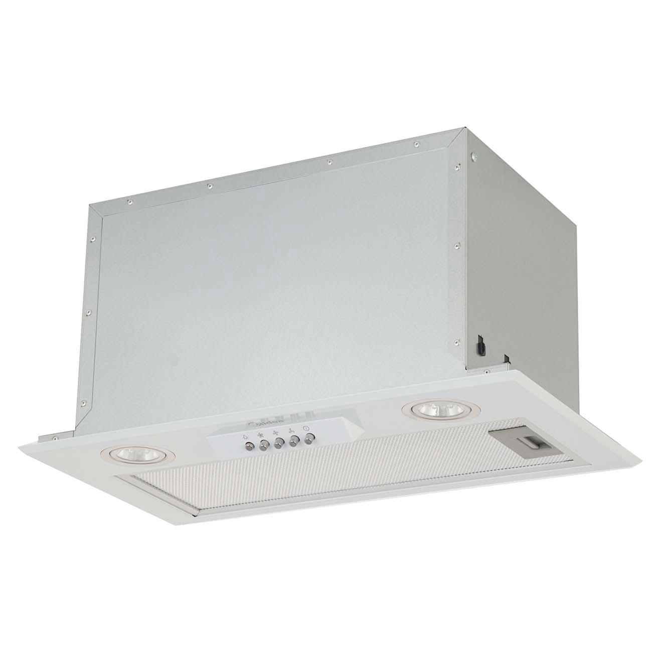 Изображение товара Вытяжка Midea MH60I350W встроенная белая, 900 м³/ч, LED, механика Изображение товара Вытяжка Midea MH60I350W встроенная белая, 900 м³/ч, LED, механика