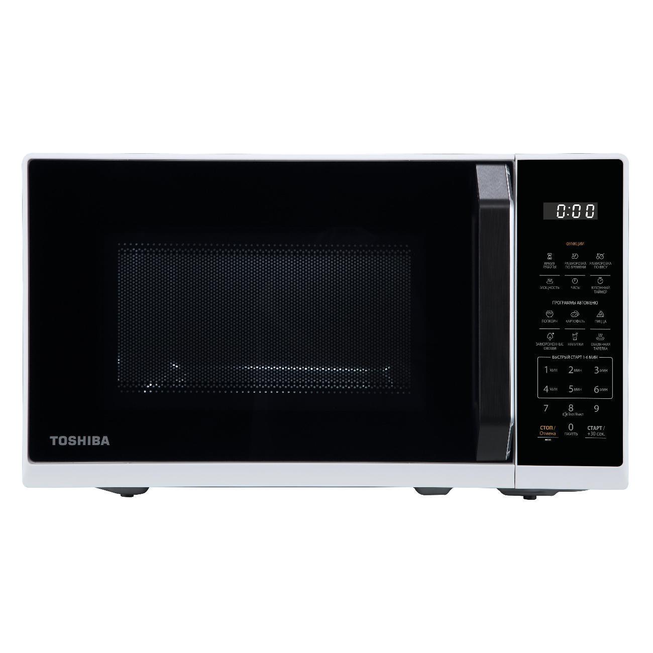 Изображение товара Микроволновая печь Toshiba MW3-EM21PE(WH) 21л автоматические программы Изображение товара Микроволновая печь Toshiba MW3-EM21PE(WH) 21л автоматические программы