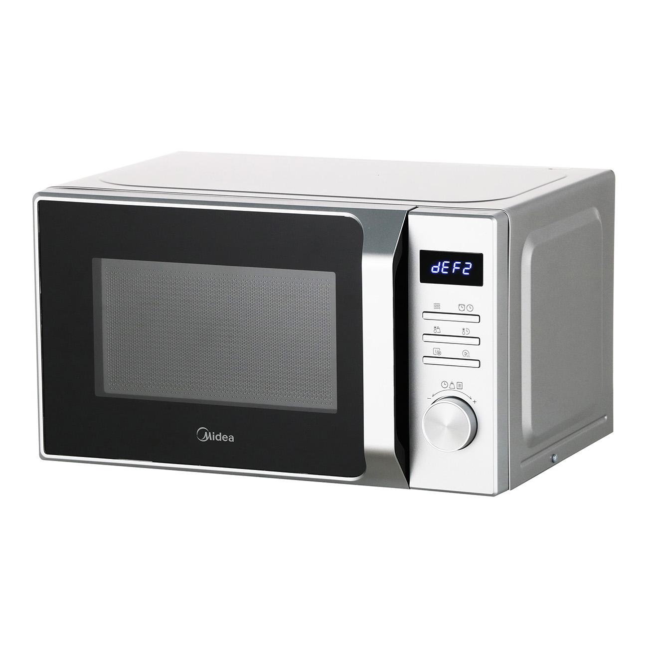 Изображение товара Микроволновая печь Midea AM720C2MV-S 700 Вт, 20 л, серебристая