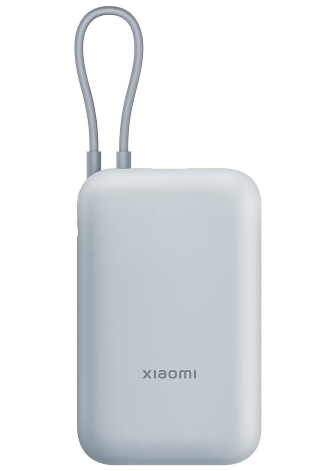 Изображение товара Портативный аккумулятор Xiaomi Power Bank 10000mAh с встроенным кабелем и быстрой зарядкой