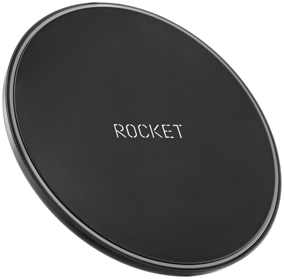Изображение товара Беспроводное зярядное устройство Rocket Disc мощность 15W Изображение товара Беспроводное зярядное устройство Rocket Disc мощность 15W