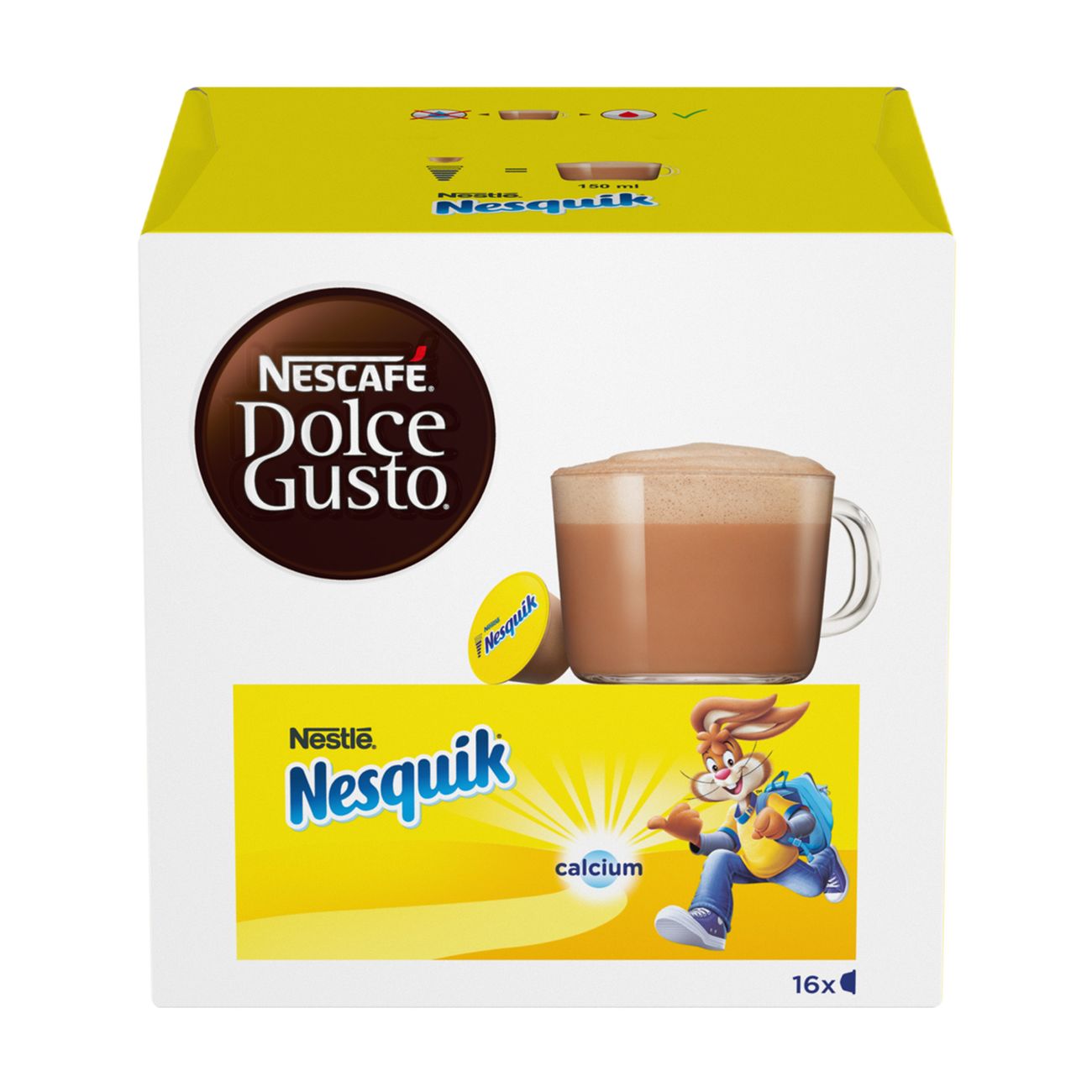 Купить Кофе в капсулах Nescafe Dolce Gusto Nesquik 16 порций в каталоге  интернет магазина М.Видео по выгодной цене с доставкой, отзывы, фотографии  - Москва