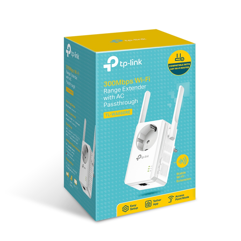 Купить Ретранслятор Wi-Fi сигнала TP-Link TL-WA860RE в каталоге интернет  магазина М.Видео по выгодной цене с доставкой, отзывы, фотографии - Москва