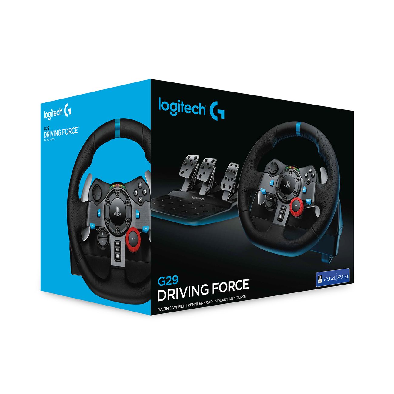 Купить Руль Logitech G29 Driving Force (941-000112) в каталоге интернет  магазина М.Видео по выгодной цене с доставкой, отзывы, фотографии - Москва