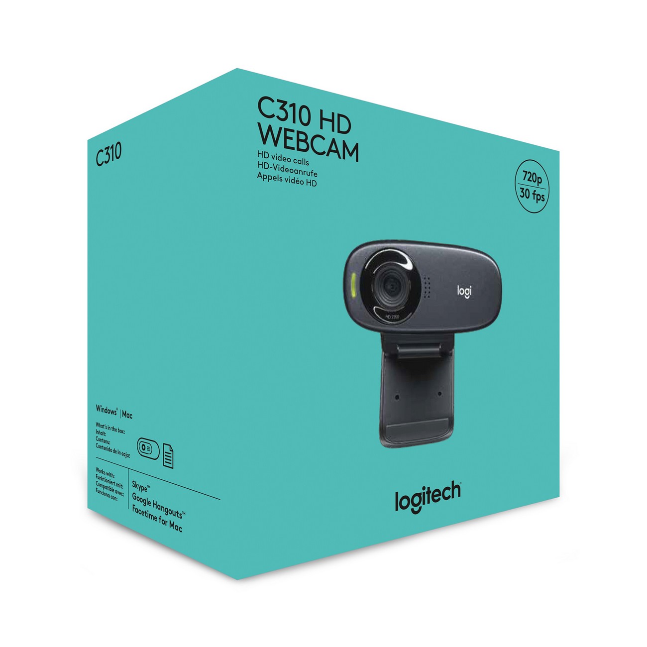 Купить Web-камера Logitech C310 (960-001065) в каталоге интернет магазина  М.Видео по выгодной цене с доставкой, отзывы, фотографии - Москва