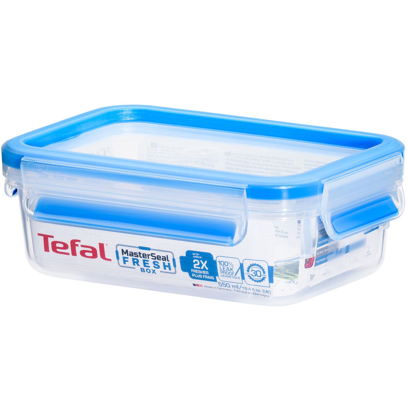 Купить Контейнер для продуктов Tefal Masterseal Fresh 0,55л (K3021112) в  каталоге интернет магазина М.Видео по выгодной цене с доставкой, отзывы,  фотографии - Москва