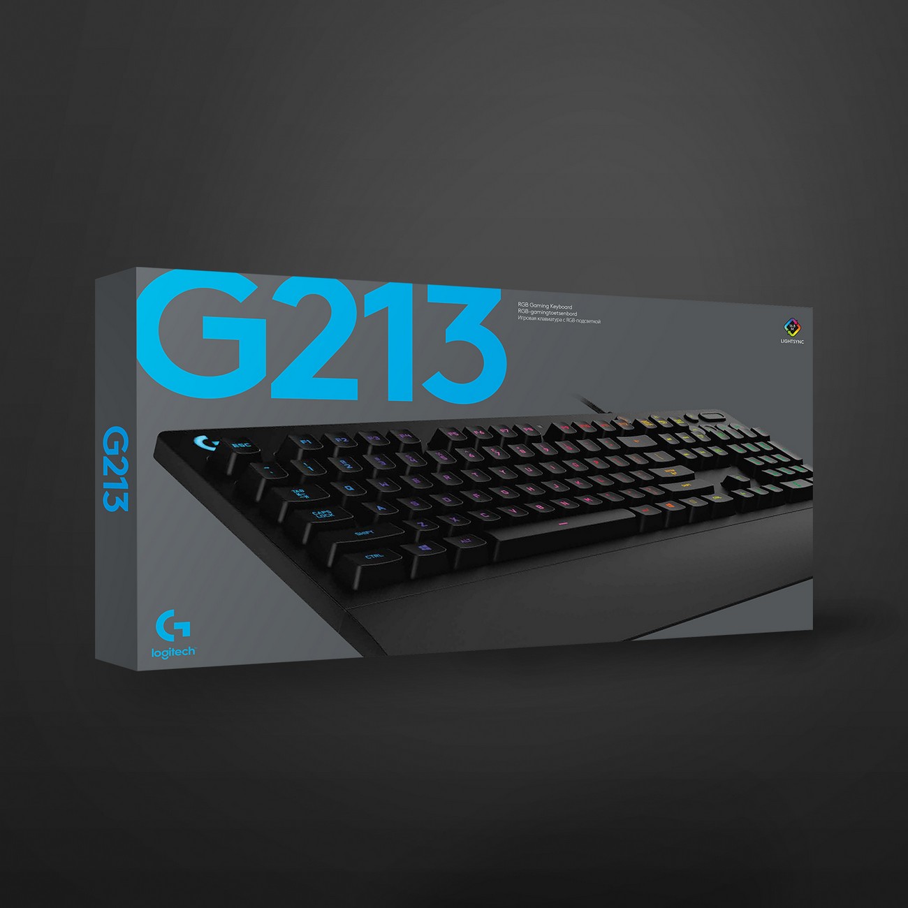 Игровая клавиатура Logitech G213 Prodigy Gaming (920-008092) (русская  раскладка)