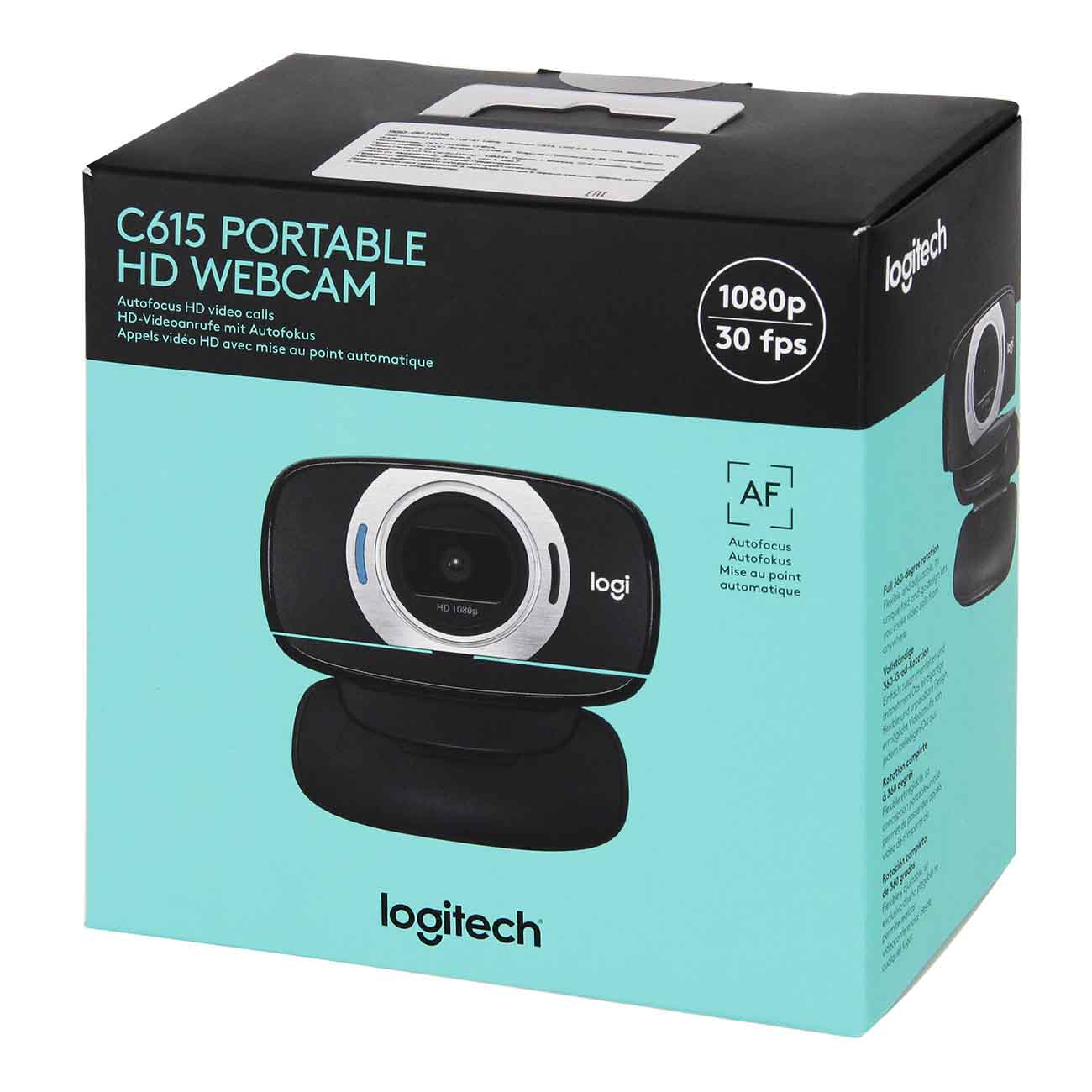 Купить Web-камера Logitech C615 (960001056) в каталоге интернет магазина  М.Видео по выгодной цене с доставкой, отзывы, фотографии - Москва