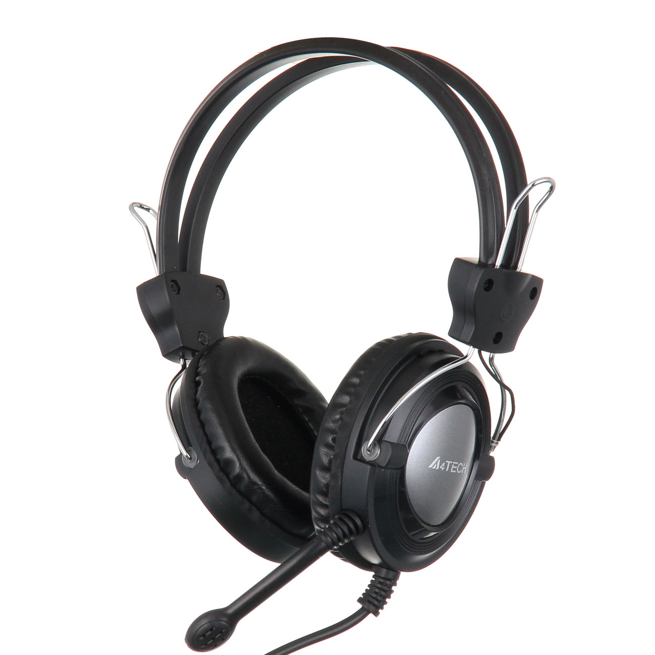 Изображение товара Компьютерная гарнитура A4Tech HS-19 серый