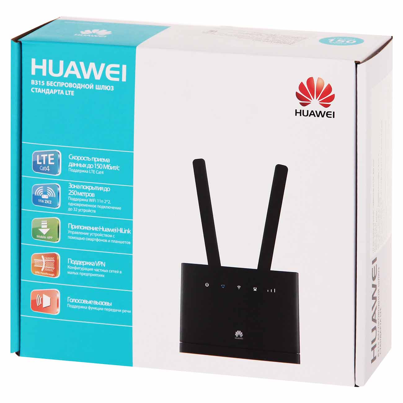 Купить Wi-Fi роутер HUAWEI B315s-22 Black в каталоге интернет магазина  М.Видео по выгодной цене с доставкой, отзывы, фотографии - Москва