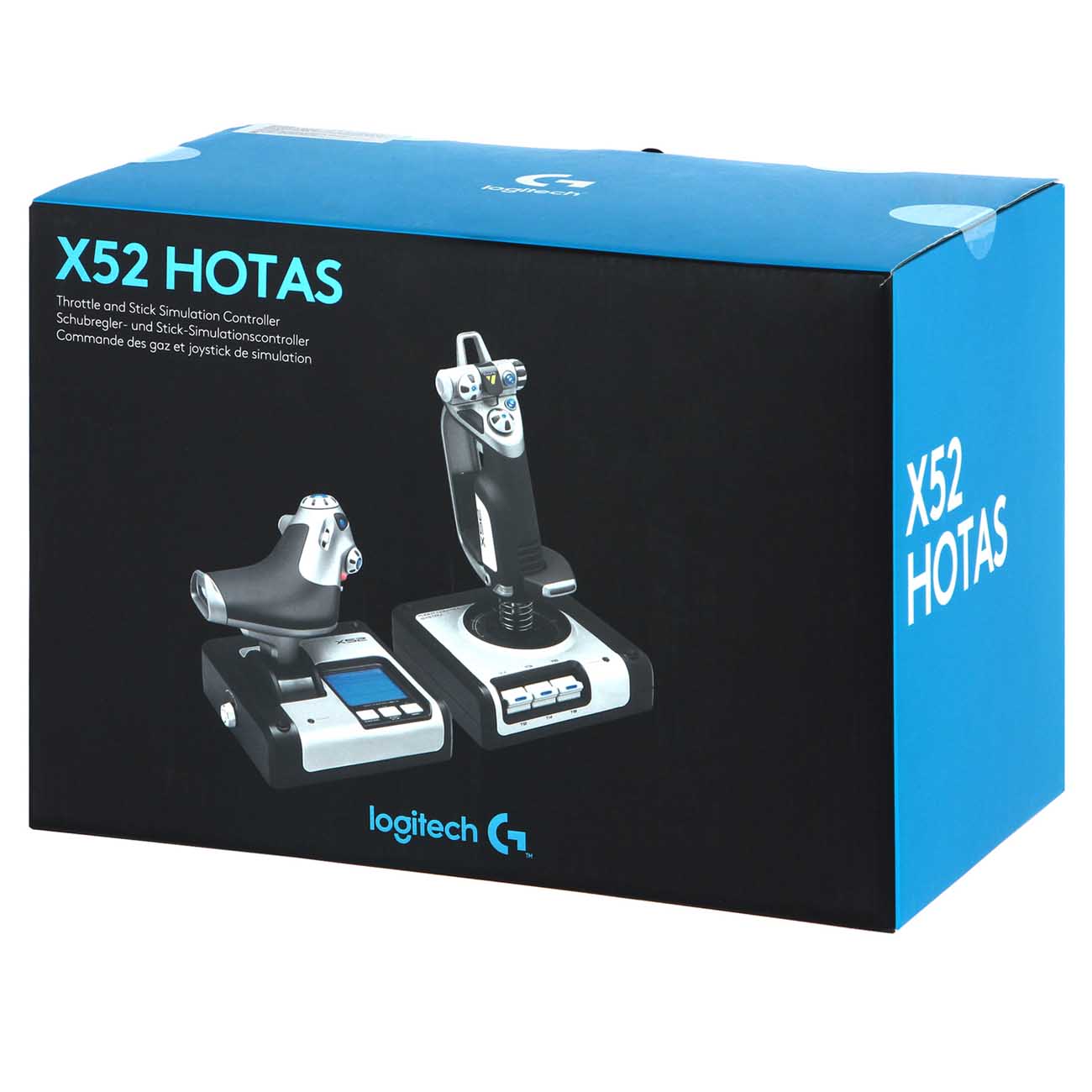 Купить Джойстик Logitech G X52 H.O.T.A.S. (945-000006) в каталоге интернет  магазина М.Видео по выгодной цене с доставкой, отзывы, фотографии - Москва