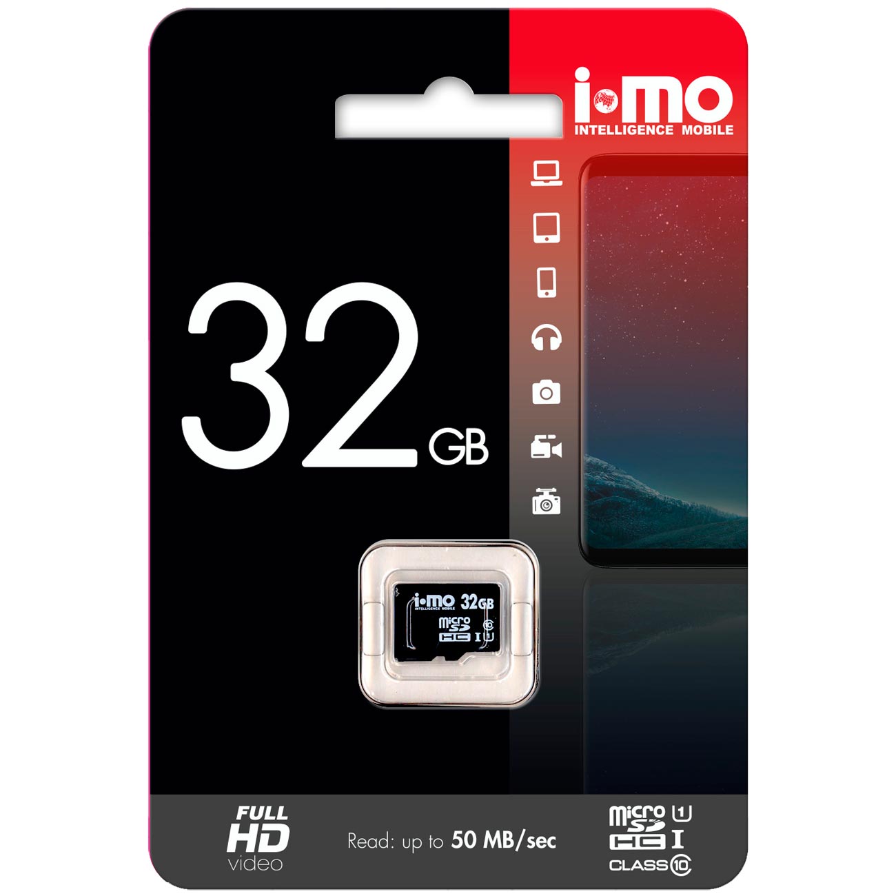 Купить Карта памяти microSDHC IMO 32GB Сlass 10 UHS-I в каталоге интернет  магазина М.Видео по выгодной цене с доставкой, отзывы, фотографии - Москва