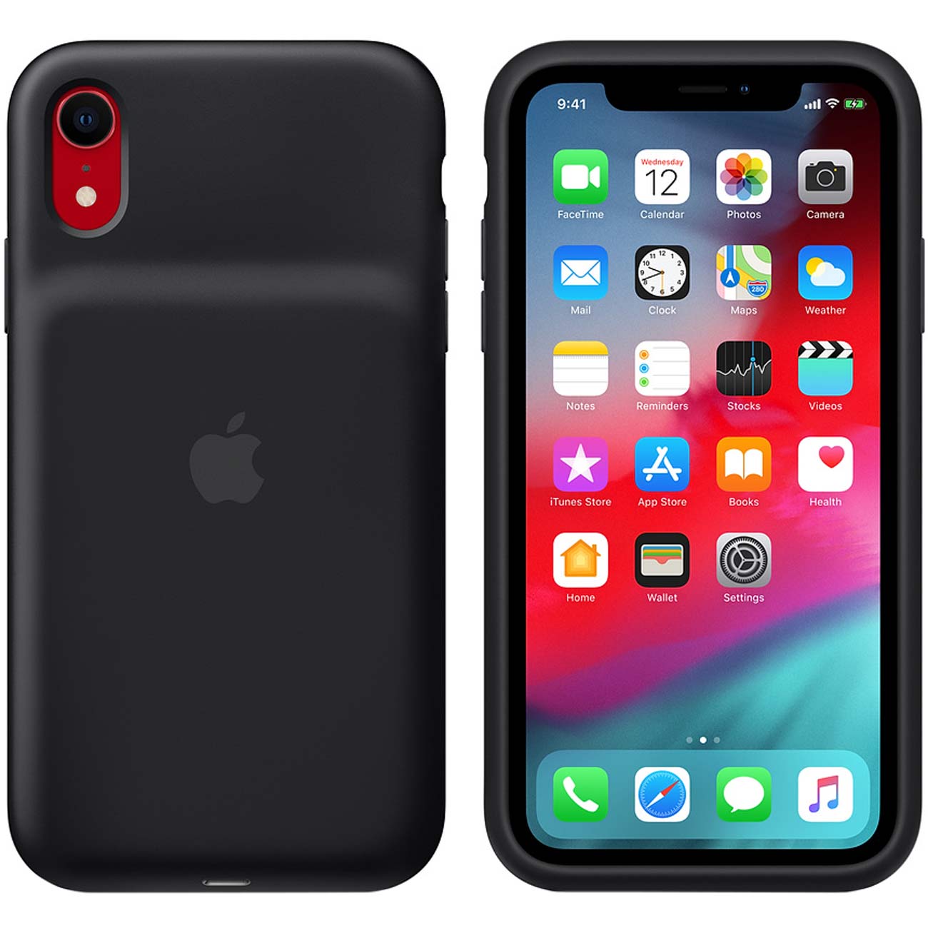 Apple iPhone XR Smart Battery Case Black