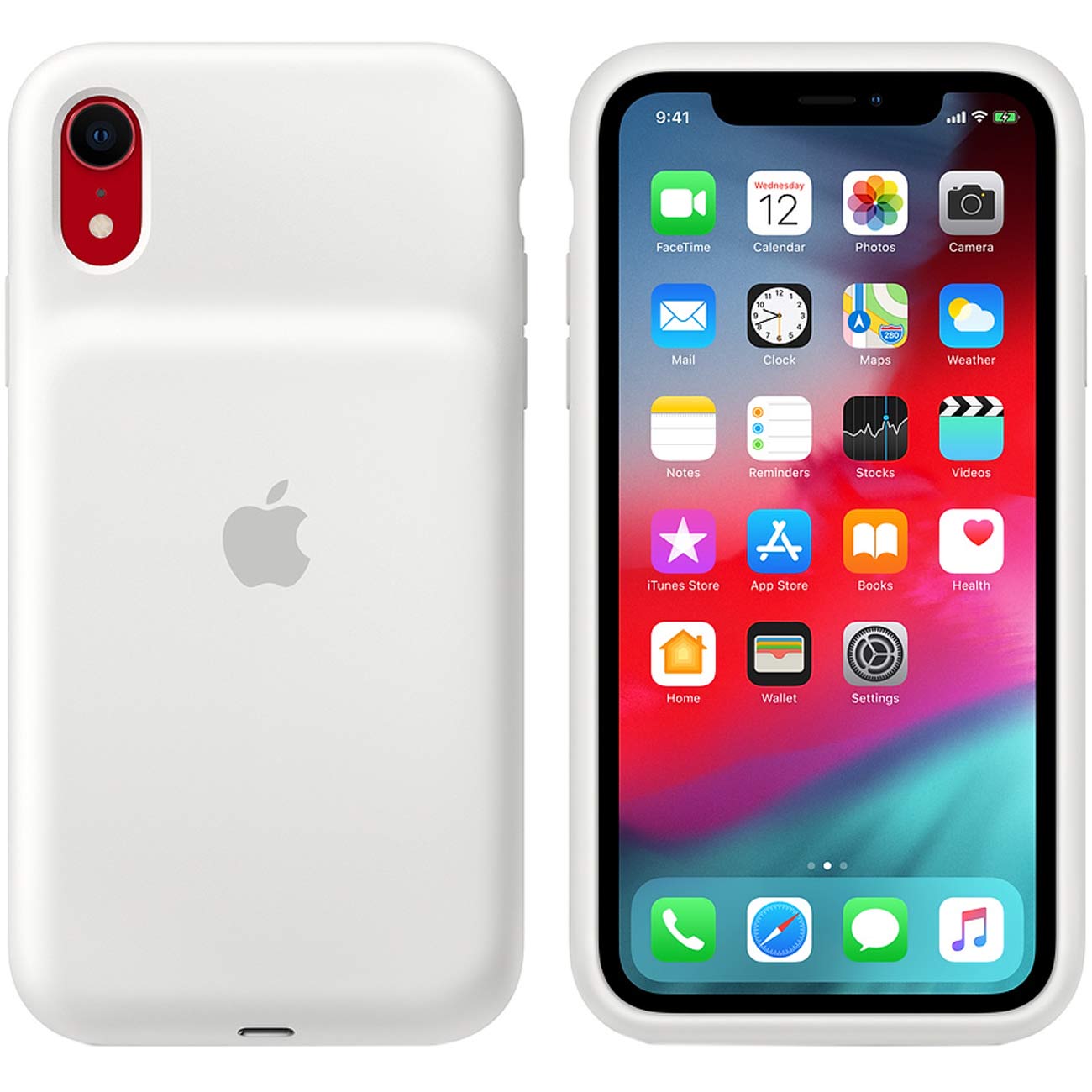 Купить Чехол-аккумулятор Apple iPhone XR Smart Battery Case White в  каталоге интернет магазина М.Видео по выгодной цене с доставкой, отзывы,  фотографии - Москва