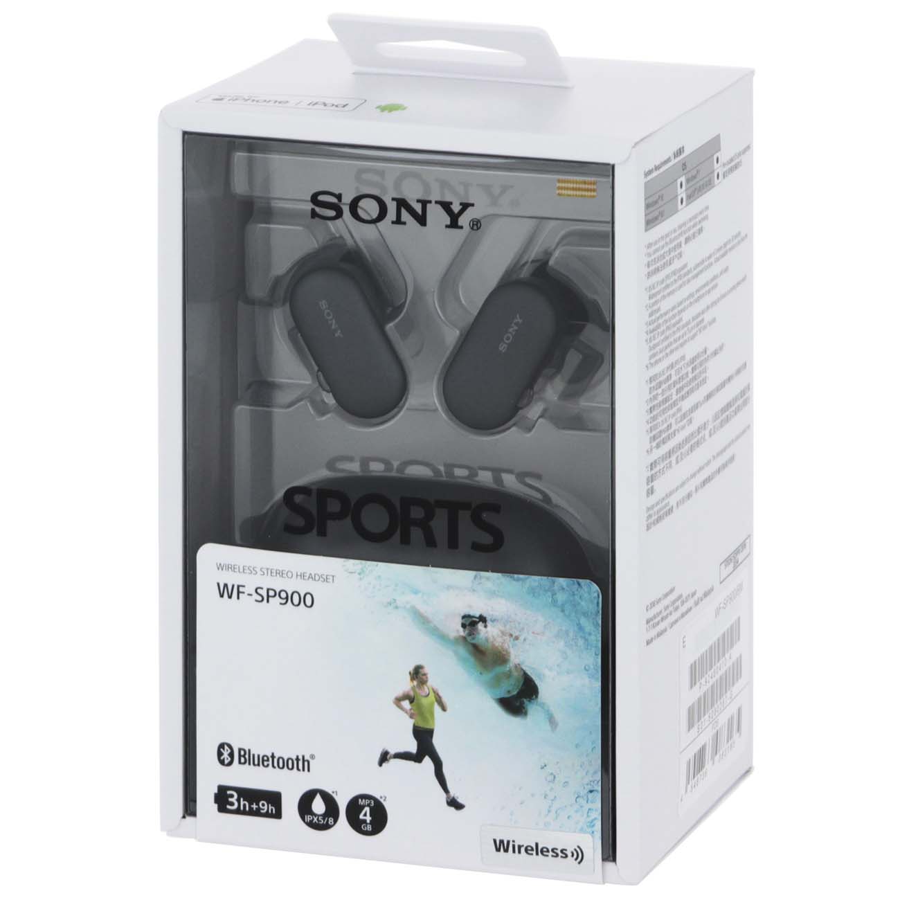 Bluetooth Sony WF SP900 Black