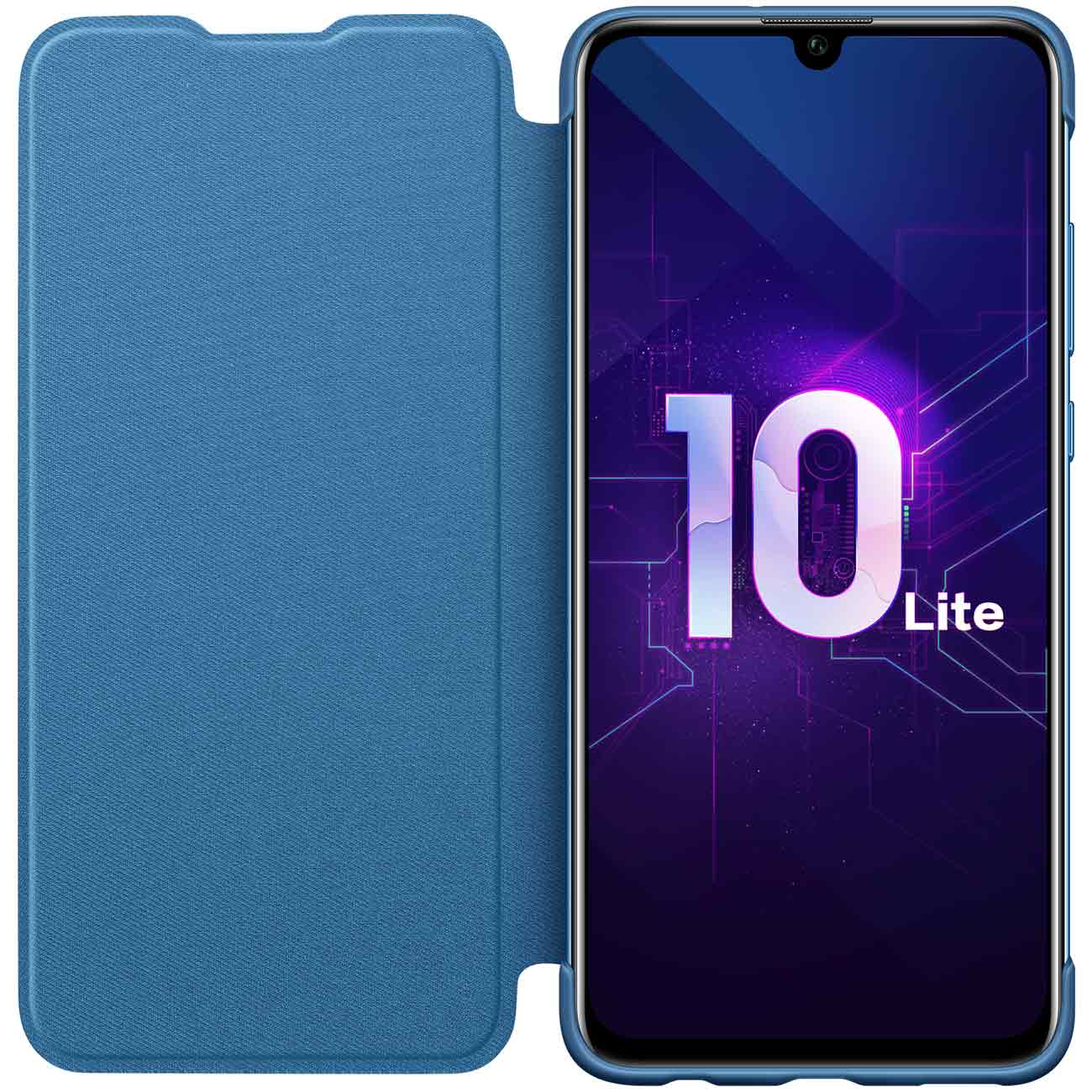 Купить Чехол HONOR 10 Lite Flip Cover Blue (51992805) в каталоге интернет  магазина М.Видео по выгодной цене с доставкой, отзывы, фотографии - Москва