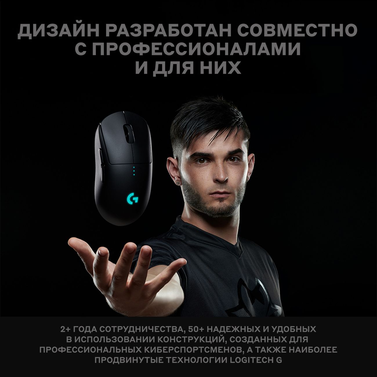 Игровая мышь Logitech LIGHTSPEED G PRO Wireless (910-005272)