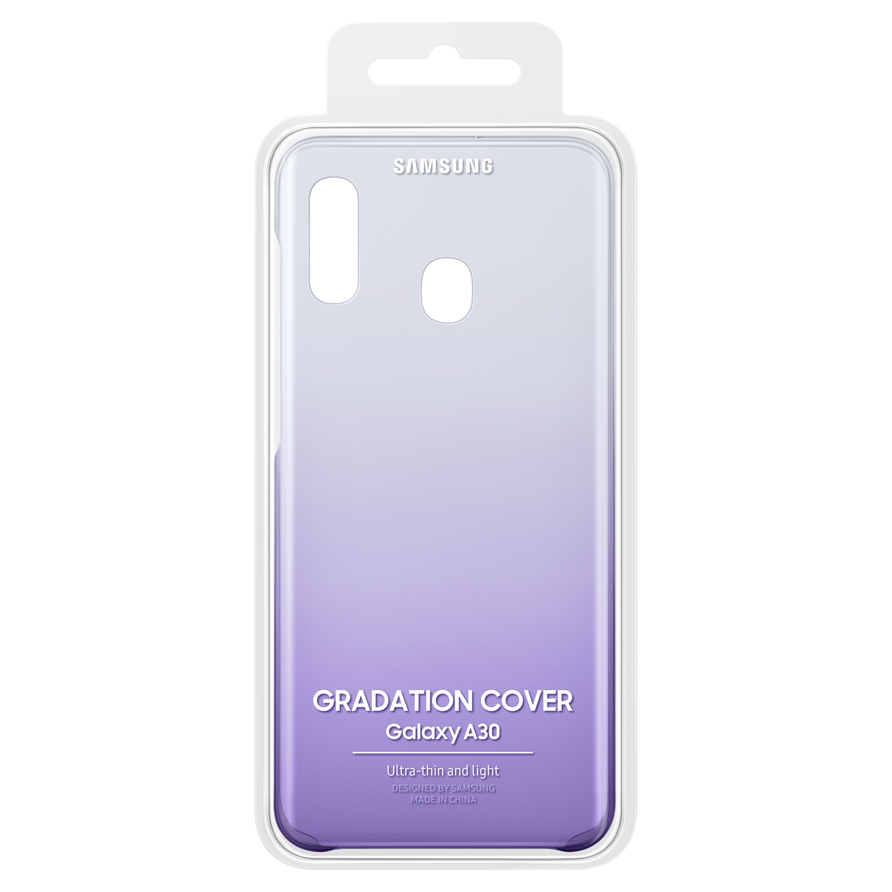 Купить Чехол Samsung Gradation Cover для A30, Violet в каталоге интернет  магазина М.Видео по выгодной цене с доставкой, отзывы, фотографии - Москва