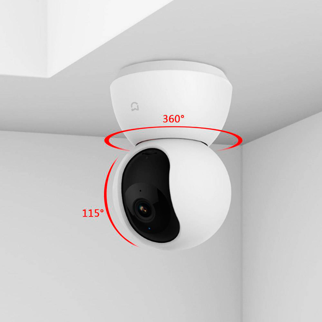 Купить IP-камера Xiaomi Mi Home Security Camera 360 (QDJ4041GL) в каталоге  интернет магазина М.Видео по выгодной цене с доставкой, отзывы, фотографии  - Москва