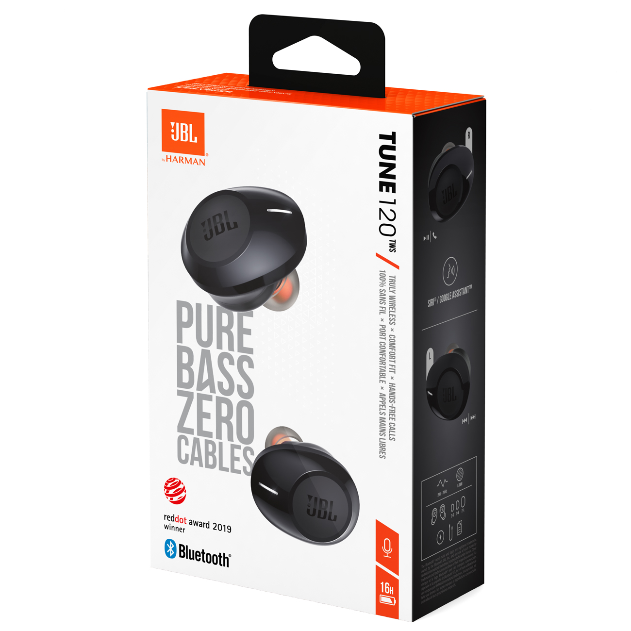 Купить Наушники True Wireless JBL Tune 120 TWS Black в каталоге интернет  магазина М.Видео по выгодной цене с доставкой, отзывы, фотографии - Москва