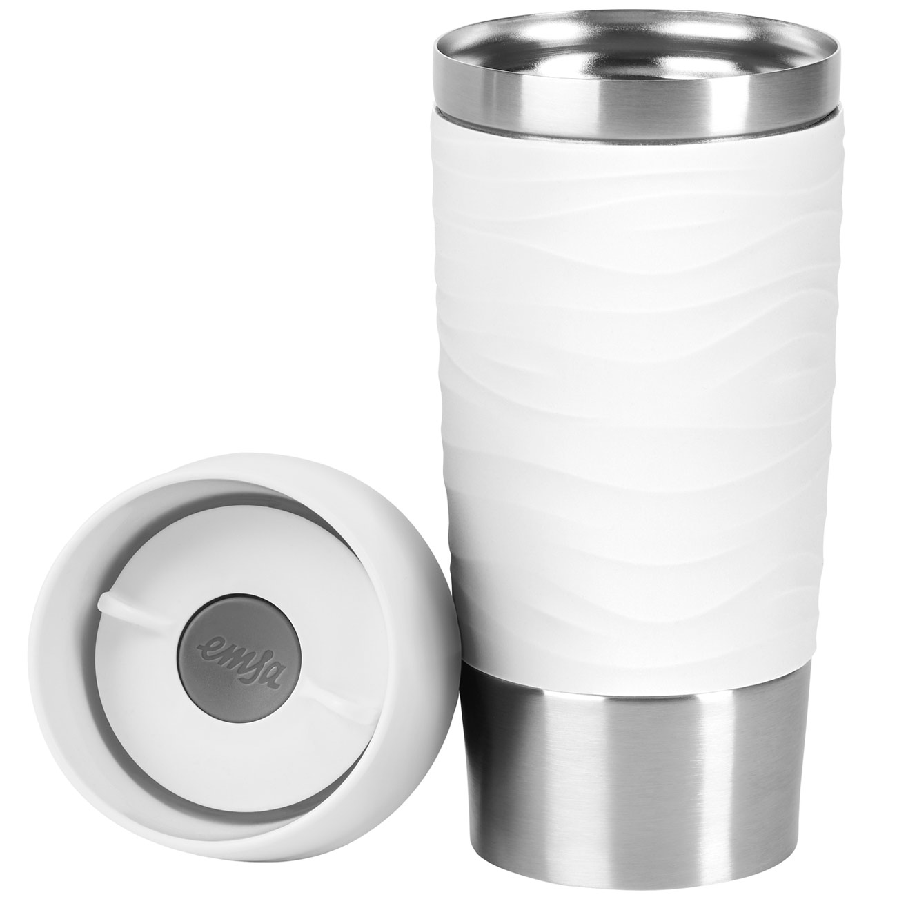 Emsa travel mug waves. 5. Emsa travel mug waves. Emsa travel mug 0. Термокружка emsa travel mug waves 0,36л white (n2011000).