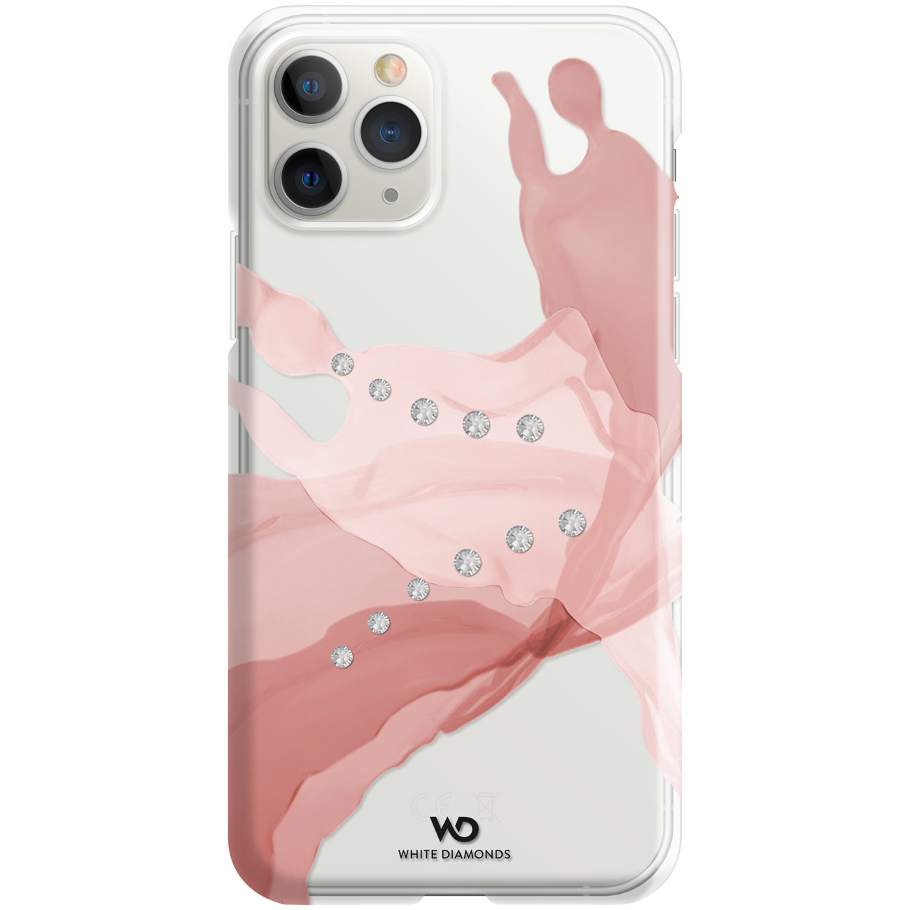 Чехол White Diamonds Liquids iPhone 11 Pro розовое золото