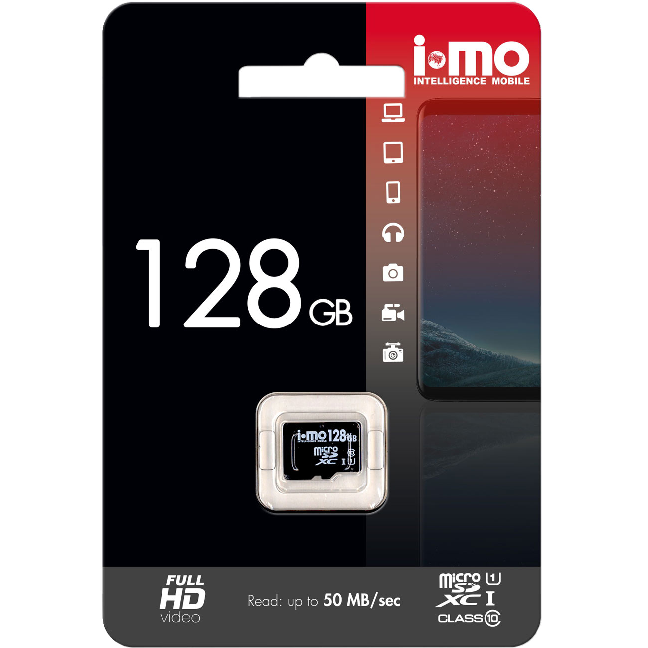 Купить Карта памяти microSDXC IMO 128GB Сlass10 UHS-I в каталоге интернет  магазина М.Видео по выгодной цене с доставкой, отзывы, фотографии - Москва