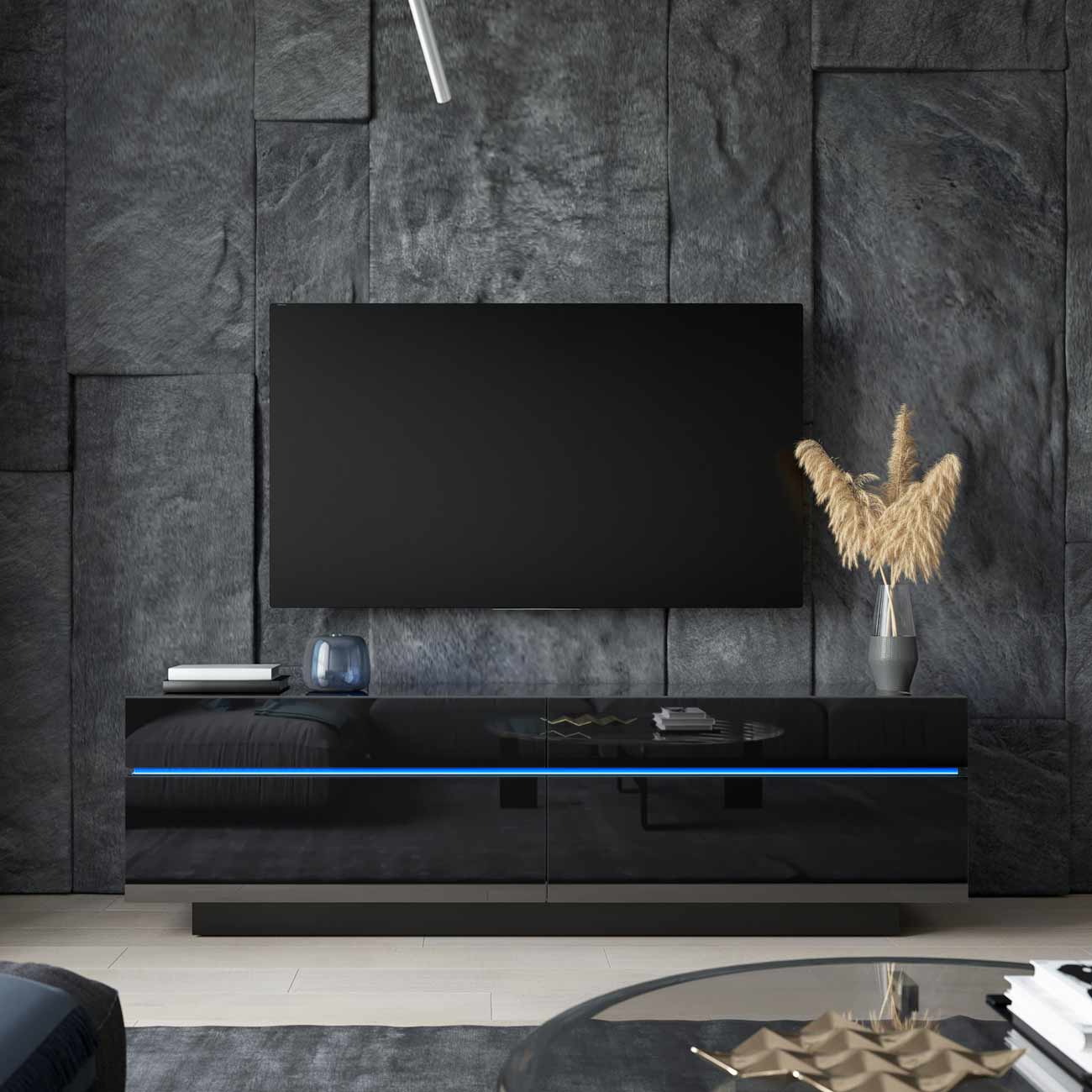 Изображение товара Тумба для ТВ MetalDesign MD Blu Изображение товара Тумба для ТВ MetalDesign MD Blu