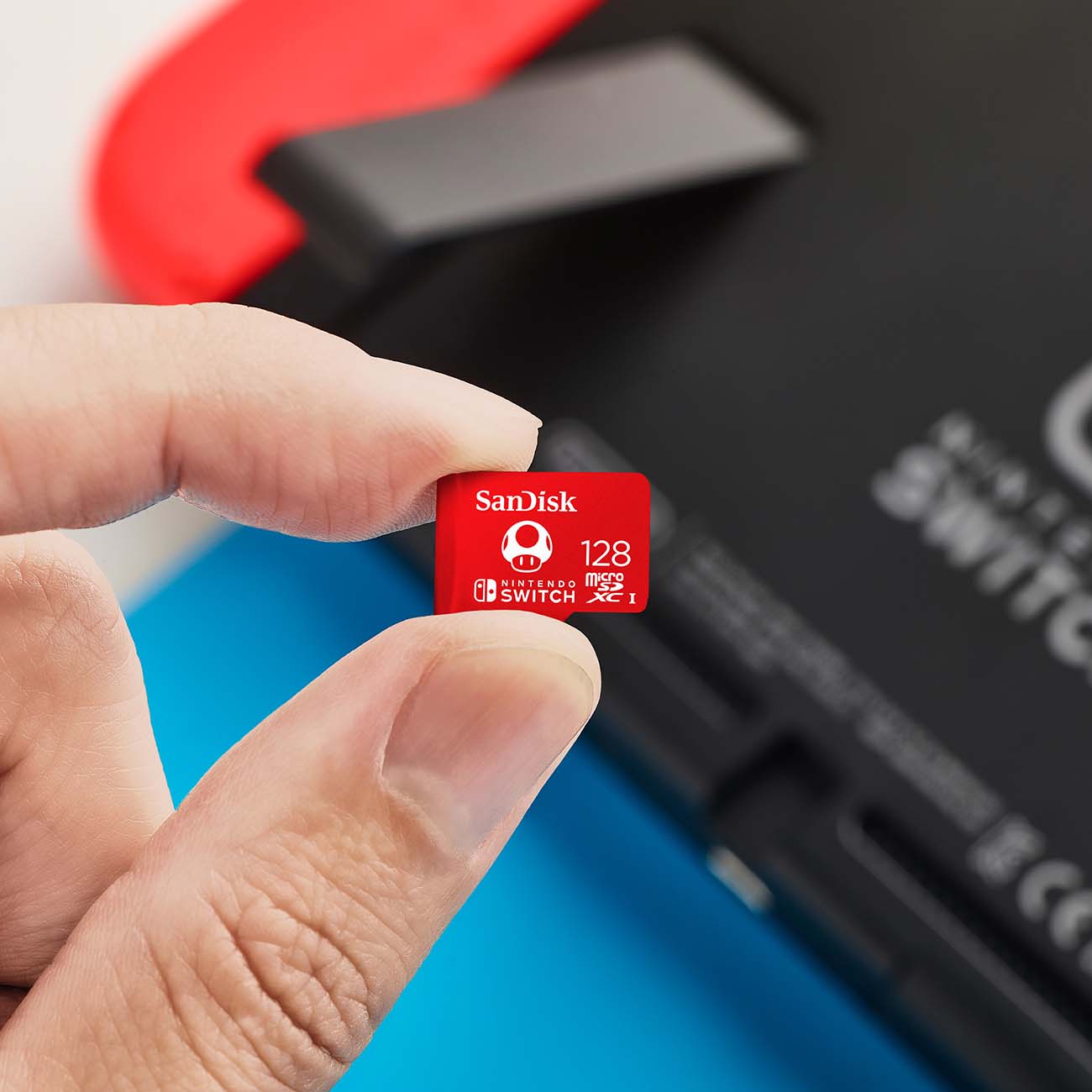 Купить Карта памяти SDXC Micro SanDisk 128GB for Nintendo Switch  (SDSQXAO-128G-GNCZN) в каталоге интернет магазина М.Видео по выгодной цене  с доставкой, отзывы, фотографии - Москва