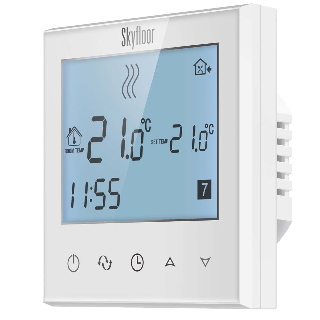 Терморегулятор для умного дома. Терморегулятор Redmond Skyfloor RSF-171s. RSF-171s. Redmond Skyfloor RSF-171s белый. Умный терморегулятор 20а.