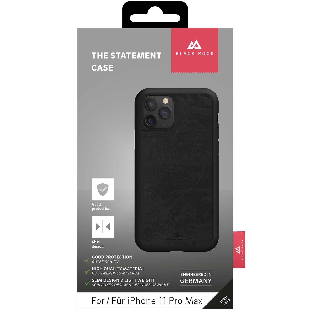 Купить Чехол Black Rock The Statement Case iPhone 11 Pro Max черный в  каталоге интернет магазина М.Видео по выгодной цене с доставкой, отзывы,  фотографии - Москва