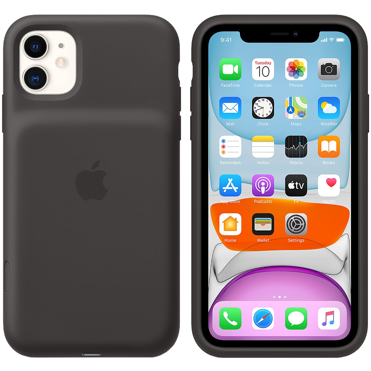 Купить Чехол-аккумулятор Apple iPhone 11 Smart Battery Case WL Charging  Black в каталоге интернет магазина М.Видео по выгодной цене с доставкой,  отзывы, фотографии - Москва