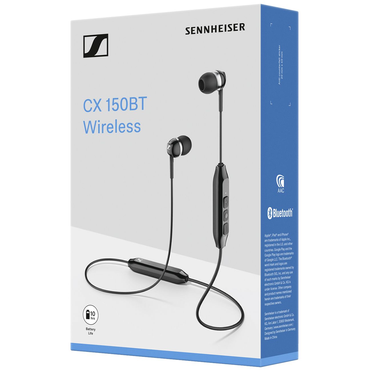 Sennheiser Headphones Sennheiser Cx 150 Bt Vs 350bt Sennheiser CX