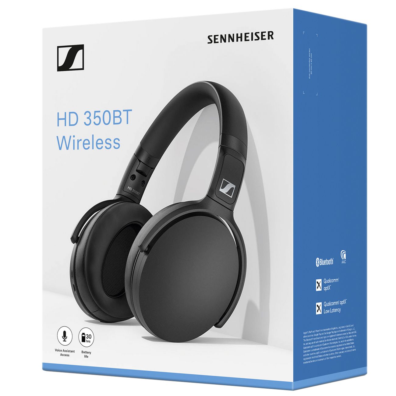 Купить Наушники полноразмерные Bluetooth Sennheiser HD 350BT Black в  каталоге интернет магазина М.Видео по выгодной цене с доставкой, отзывы,  фотографии - Москва