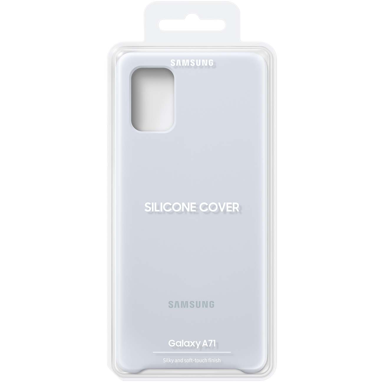 Купить Чехол Samsung Silicone Cover для A71, Silver в каталоге интернет  магазина М.Видео по выгодной цене с доставкой, отзывы, фотографии - Москва