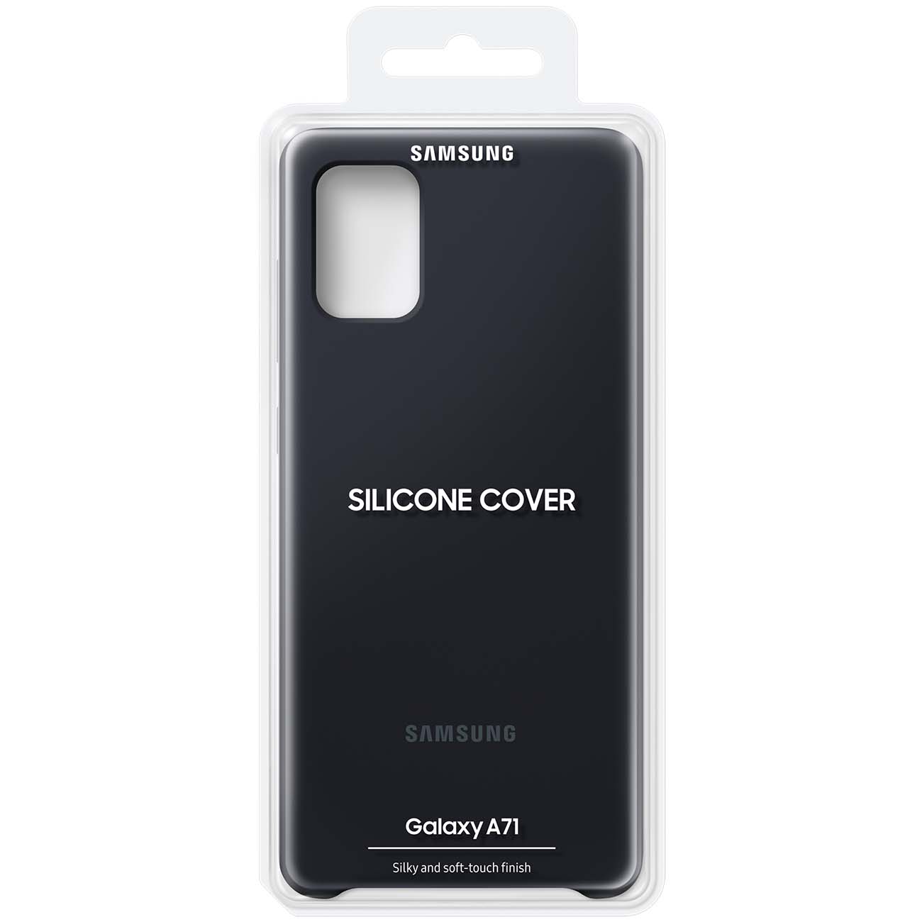 Купить Чехол Samsung Silicone Cover для A71, Black в каталоге интернет  магазина М.Видео по выгодной цене с доставкой, отзывы, фотографии - Москва