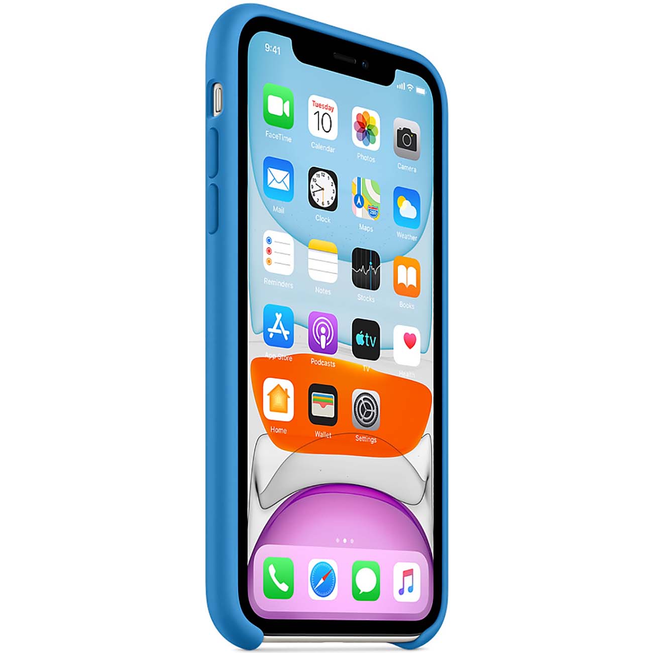 Купить Чехол Apple iPhone 11 Silicone Case Surf Blue (MXYY2ZM/A) в каталоге  интернет магазина М.Видео по выгодной цене с доставкой, отзывы, фотографии  - Москва