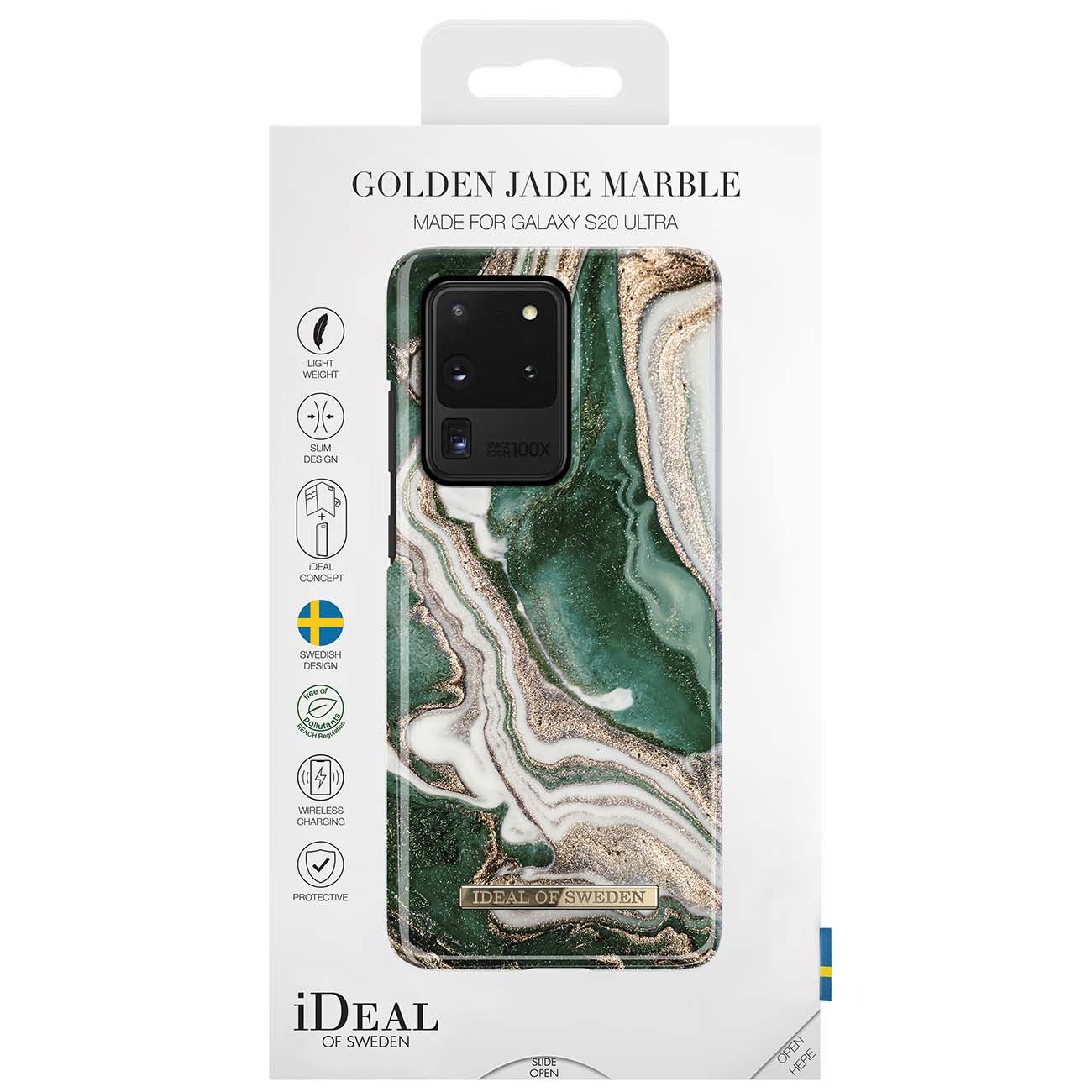 Купить Чехол iDeal Of Sweden Galaxy S20+ Golden Jade Marble  (IDFCAW18-S11-98) в каталоге интернет магазина М.Видео по выгодной цене с  доставкой, отзывы, фотографии - Москва